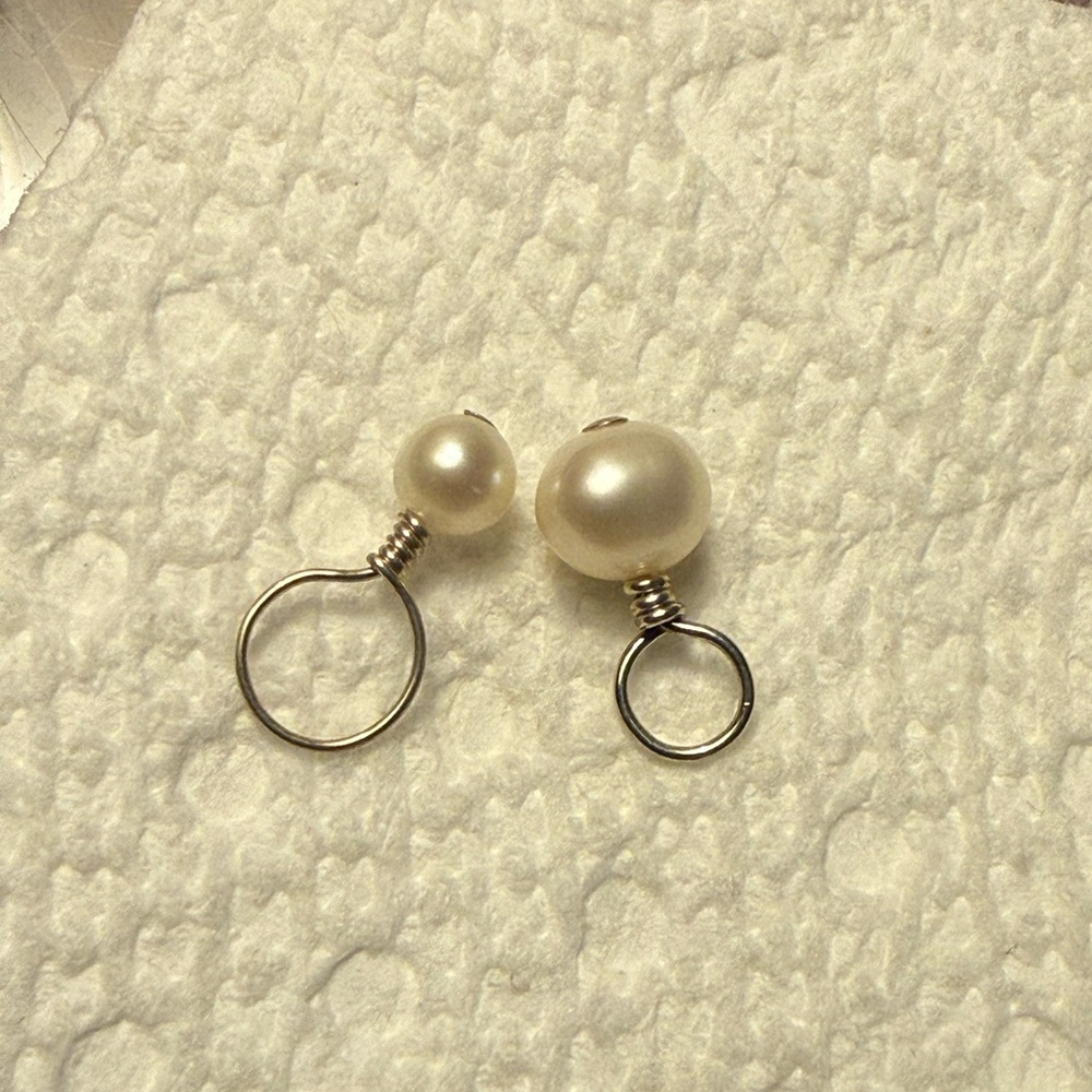 Origami Owl Pearl Tag